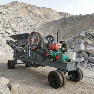 Nueva Trituradora de Mandíbulas Móvil Diésel PE400X600 con Motor y Rodamientos, Certificación CE, Alta Capacidad 25t/h <span class=keywords><strong>para</strong></span> Trituración de <span class=keywords><strong>Piedra</strong></span> - Product Image 3