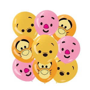 Set di Topper per la festa di <span class=keywords><strong>compleanno</strong></span> a tema piccolo orso del miele con Banner palloncini per la celebrazione del Baby Shower degli animali della foresta - Product Image 5