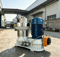 Granulateur industriel durable à matrice annulaire, machine de fabrication de combustible biomasse à partir de copeaux de bois, paille de blé et coque de noix de coco