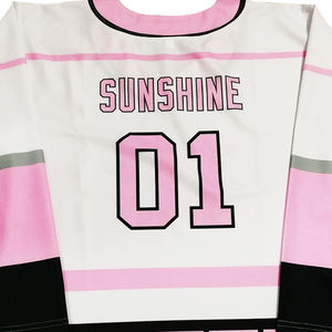 Profession elle leichte Custom Hockey Wear Jugend-Trikots mit Teamnummern-Sublimation druck für das Eishockey-Training - Product Image 4