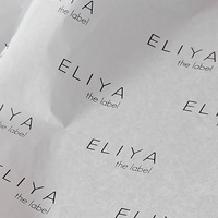 Papel de Seda Personalizado con Logotipo para Envolver Regalos, Embalaje de Algodón para Ropa, Impresión Personalizada