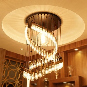 Ampoule à filament LED rétro Edison en verre ambré de luxe vintage <span class=keywords><strong>E27</strong></span> 110V, ampoule chaude 2200K <span class=keywords><strong>2700K</strong></span> pour lustre résidentiel - Product Image 6