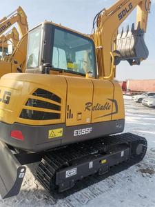 SDLG E655F Mini 6Ton Excavadora sobre orugas Máquina excavadora pequeña hidráulica asequible Directo de fábrica - Product Image 2
