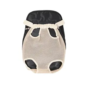 Wholesale Outdoor Adjustable Breathable Mesh Pet Cat Carrier Chest Bag For Travel