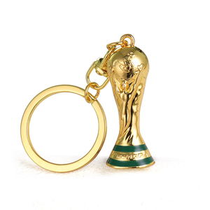 พวงกุญแจรูปถ้วยฟุตบอลแบบกำหนดเอง ของที่ระลึกสำหรับแฟนฟุตบอล จี้ห้อยพวงกุญแจรูปถ้วยฟุตบอลโลก - Product Image 1