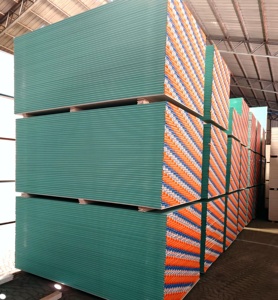Panneau de plâtre durable pour cloisons sèches, panneau de plafond en plâtre, plaque de plâtre CE ASTM, panneau de construction écologique <span class=keywords><strong>recyclé</strong></span> - Product Image 2