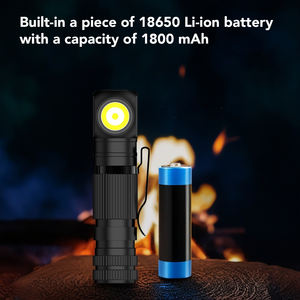 <span class=keywords><strong>Lampe</strong></span> frontale <span class=keywords><strong>à</strong></span> haute luminosité, <span class=keywords><strong>lampe</strong></span> de poche LED <span class=keywords><strong>à</strong></span> angle droit avec base magnétique, <span class=keywords><strong>lampe</strong></span> frontale de camping pour mécanicien, chasse - Product Image 6