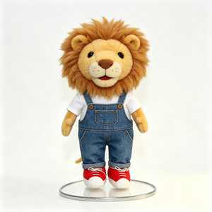 Peluche de tigre personalizado, peluche de tigre, muñeco de peluche de tigre, peluche de tigre de dibujos animados, peluche de animal de la selva, peluche de tigre adorable - Product Image 4