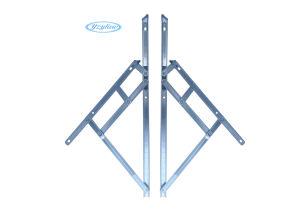 مفصلات احتكاكية من الفولاذ المقاوم للصدأ 430، خفيفة التحمل، بطول 20 بوصة، ذات تجويف مربع، بسمك 2 مم، مفصلات احتكاكية 5 قضبان، ملحقات نوافذ ألومنيوم - Product Image 2