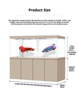 <span class=keywords><strong>Aquarium</strong></span> en verre ultra-clair de grande taille avec filtration au fond, <span class=keywords><strong>aquarium</strong></span> sur pied pour usage domestique et commercial - Product Image 5