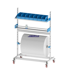 Chất lượng thu nhỏ trượt cắt đóng gói Bàn làm việc với Bong Bóng phim Dispenser tùy chỉnh - Product Image 6