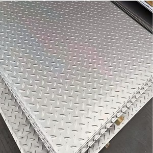 Maßgefertigte Edelstahlplatten im Großhandel - Rutschfest/Kariert Dünn/Dick Typen Biege-/Schneidedienste 304-Qualität für Industrielle Anwendungen - Product Image 1