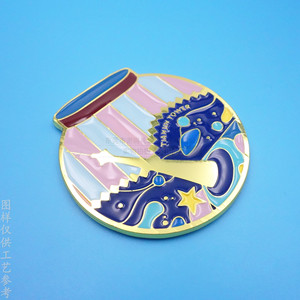 Imán de Refrigerador de Metal Personalizado, Forma Irregular, Material de Aleación de Zinc, Diseño Pintado, Tema Escénico de Ciudad, Decoración del Hogar - Product Image 1