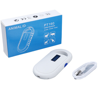 Escáner Portátil de Plástico OLED para Mascotas con Lector de Microchip RFID FDX-B/A, Chip ISO, Etiqueta RFID para Animales, 134.2kHz, 0-3m
