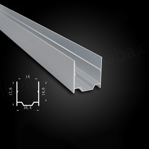 Bande LED néon en aluminium aéronautique 6063 T5, 1515, avec clips de fixation flexibles, clips à fente en aluminium, traitement par perçage - Product Image 1