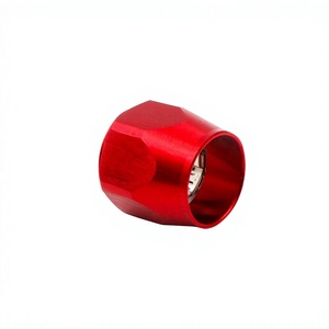 Racing Aluminum Hose <b>Clamp</b> AN4 AN6 AN8 AN10 AN12 Red FOR <b>Car</b> Fuel Line Fitting - Product Image 4