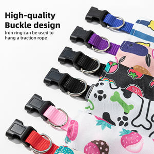 조정 가능한 개 고양이 스카프 반다나 칼라 목 스카프 작은 강아지 강아지 새끼 고양이 타액 수건 턱받이 삼각형 붕대 - Product Image 2