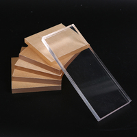 Plaque plastique en fonte, panneau transparent en acrylique, PMMA, vente en gros, livraison gratuite