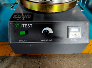 Machine d'essai automatique de <span class=keywords><strong>vibration</strong></span> de secoueur de tamis en acier 220V norme ASTM pour le laboratoire d'agrégats de roche de sol garantie de 1 an - Product Image 6