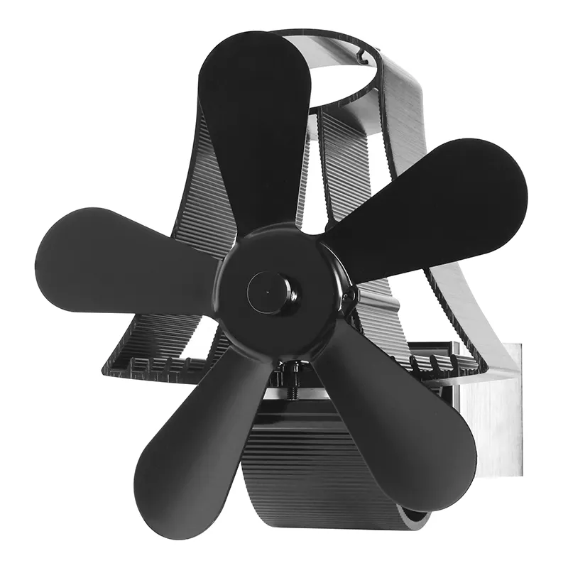 Nieuwste Ontwerp Magneet Rookkanaal Kachel Fan Opknoping Schoorsteen Warmte Aangedreven Kachel Ventilator