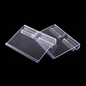 100*42 negozio di alimentari scaffale in Pvc appeso prezzo tag titolare etichetta titolare - Product Image 1