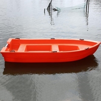 Nouveau bateau de pêche solide en PE de 4 m pour 8 personnes, en polyéthylène LLDPE, certifié CE, avec ensemble moteur inclus, à vendre