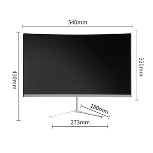 หน้าจอโค้งขนาด24นิ้วจอคอมพิวเตอร์ขอบแคบ Led จอคอมพิวเตอร์อัจฉริยะจอภาพซีพียูเดสก์ท็อป - Product Image 6