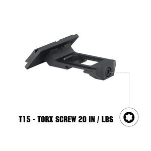 Ohhunt Super sottile con montaggio Offset 45 gradi piastra adattatore punto rosso compatibile per acroimpronta - Product Image 2