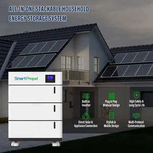 Integrated 10kWh 51.2V 200Ah Home Power System <b>48V</b> 51.2V Home Solar AC <b>Battery</b> 300AH 400AH Split Type CAN - Product Image 4