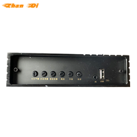 Amplificateur de voiture professionnel haute puissance classe AB 60W*4RMS avec processeur audio DSP, modification audio sans perte Zhandi DSP-D10B >100dB