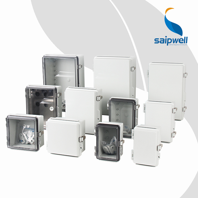 Customizable Light Grey ABS/PC IP66 Waterproof Junction Box CE Certification IK10 Impact Resistance for Outdoor Use Airports
