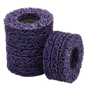 Disco Abrasivo in Nylon Viola Corallo 125 46 Grit Grana Media T27, Mola da 5 Pollici ad Alta Durezza per Alluminio - Product Image 4