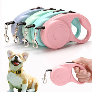 Corde rétractable automatique en nylon pour chiot, <span class=keywords><strong>roulette</strong></span> de traction, laisse pour animaux de compagnie pour petits chiens et chats de taille moyenne - Product Image 1