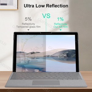 ฟิล์มกันรอยหน้าจอแบบป้องกันแสงสะท้อนสำหรับ <span class=keywords><strong>Microsoft</strong></span> Surface Pro จากโรงงาน OEM ขายส่ง ฟิล์มกันน้ำแบบบางเฉียบ ปิดคลุมเต็มจอ - Product Image 3