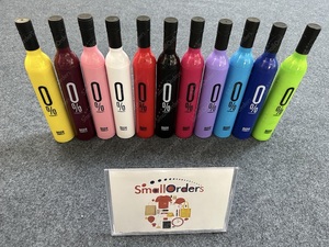 Vendita all'ingrosso articoli da regalo per affari aziendali promozionali personalizzati per pioggia e bottiglia di Souvenir automatica appesa ombrello da Golf con Logo - Product Image 2