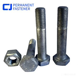 Болт конструкционный <span class=keywords><strong>ASTM</strong></span> A325M, класс M22x95 мм, с шестигранной головкой, из легированной стали, горячеоцинкованный - Product Image 2