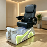 Mobilier de salon de manucure, équipement de massage des pieds électrique inclinable, spa pour les pieds, chaise de pédicure beauté
