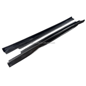 Faldas laterales estilo T de fibra de carbono 9Y0 para <span class=keywords><strong>Porsche</strong></span> <span class=keywords><strong>Cayenne</strong></span> 2018-2023 Kit de Carrocería deportiva Alerón de labio de extensión - Product Image 5