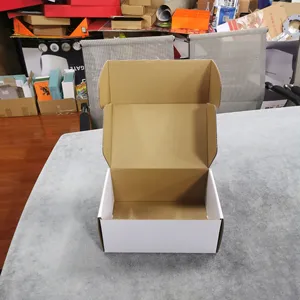fashion cheap carton manufacturer corrugated paper mailing box for packing delivery cardboard shipping black box packaging