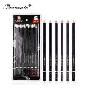 Juego de 6 Gomas de Borrar de Madera Personalizadas para Dibujo, Resaltador, Profesional para Bocetos - Product Image 1