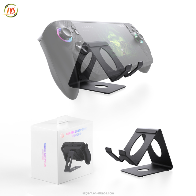JYS-X155 Handheld Game Console Stand Metal Desktop Stand Holder Bracket for Rog xbox Ally/X/Switch 2/ Steam Deck