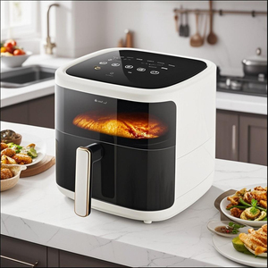 Luxe 12L En Acier Inoxydable Smart Contrôle Numérique Friteuse À Air Nouveau Design Four Électrique Écran LCD pour La Maison Cuisine Allemand Français - Product Image 6