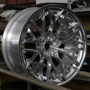 Jantes forgées personnalisées de 16, 17, 18, 19 pouces, concaves profondes, design multi-branches poli, pour <span class=keywords><strong>Ferrari</strong></span>, Bugatti, McLaren, Aston Martin, <span class=keywords><strong>Pagani</strong></span> - Product Image 6