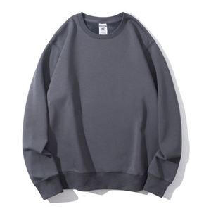 350gsm Round Neck Long Sleeves Black Pink Popular Sweatshirt Tracksuit and Distressed O Neck Oversized Hoodie Man <b>Clothes</b> - Product Image 3
