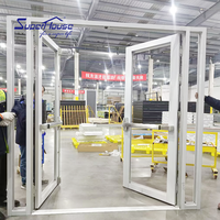 Porte à double battant avec dispositif anti-panique et porte de secours homologuée NOA pour la Floride