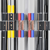 Câble électrique plat à 2 conducteurs Câble d'alimentation toronné isolé en cuivre PVC 2x1,5mm 2/2/2/4mm 2/6mm/mm2 pour application souterraine