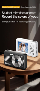 Yuniq 2025 2.4 Inch HD Screen 64MP Ultra High Definition Camera Built-in Fill Light 16X Rechargeable 650mAh H11 Mini Digi Cam Mi - Product Image 2