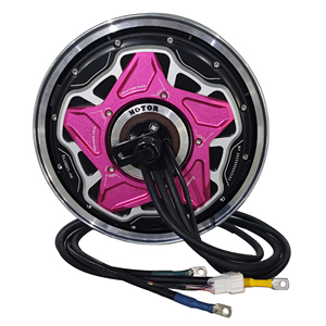 모터 허브 10인치 3000W 브러시리스 영구 자석 허브 모터 키트 10-16인치 방수 저소음 1000rpm ROHS 가전제품 - Product Image 1
