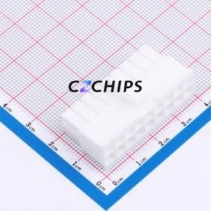 WAFER-WBM4.2-18PJK-GY Housing (Wire-to-Board / Wire-to-Wire) P=4.25mm Connector 2x9P 4.25mm Mini-Fit (MX 4.2) 4.25mm - Product Image 1