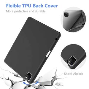 Funda Magnética para <span class=keywords><strong>iPad</strong></span> 2026 JUNCHI, Compatible con <span class=keywords><strong>Air</strong></span> 4/5 de 10.9 Pulgadas, Material TPU+PU, con Soporte para Lápiz y Protector de Lente, Diseño Delgado - Product Image 6